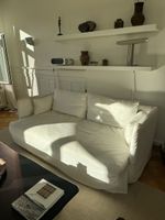 Söderhamn Sofa mit Bemz Minimalist Fit Bezug in Simply Linen