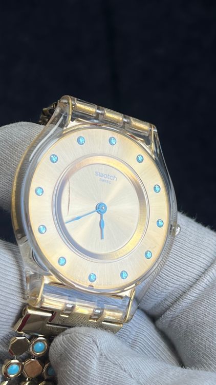 Swatch Orologi: Vintage Swatch Skin Damenuhr – Usato da Grenchen venduto da chththl 7