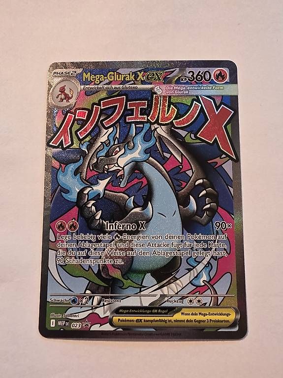 Carte collezionabili: Mega Glurak EX Pokemon Karte – Usato da Vordemwald venduto da Lack_Family