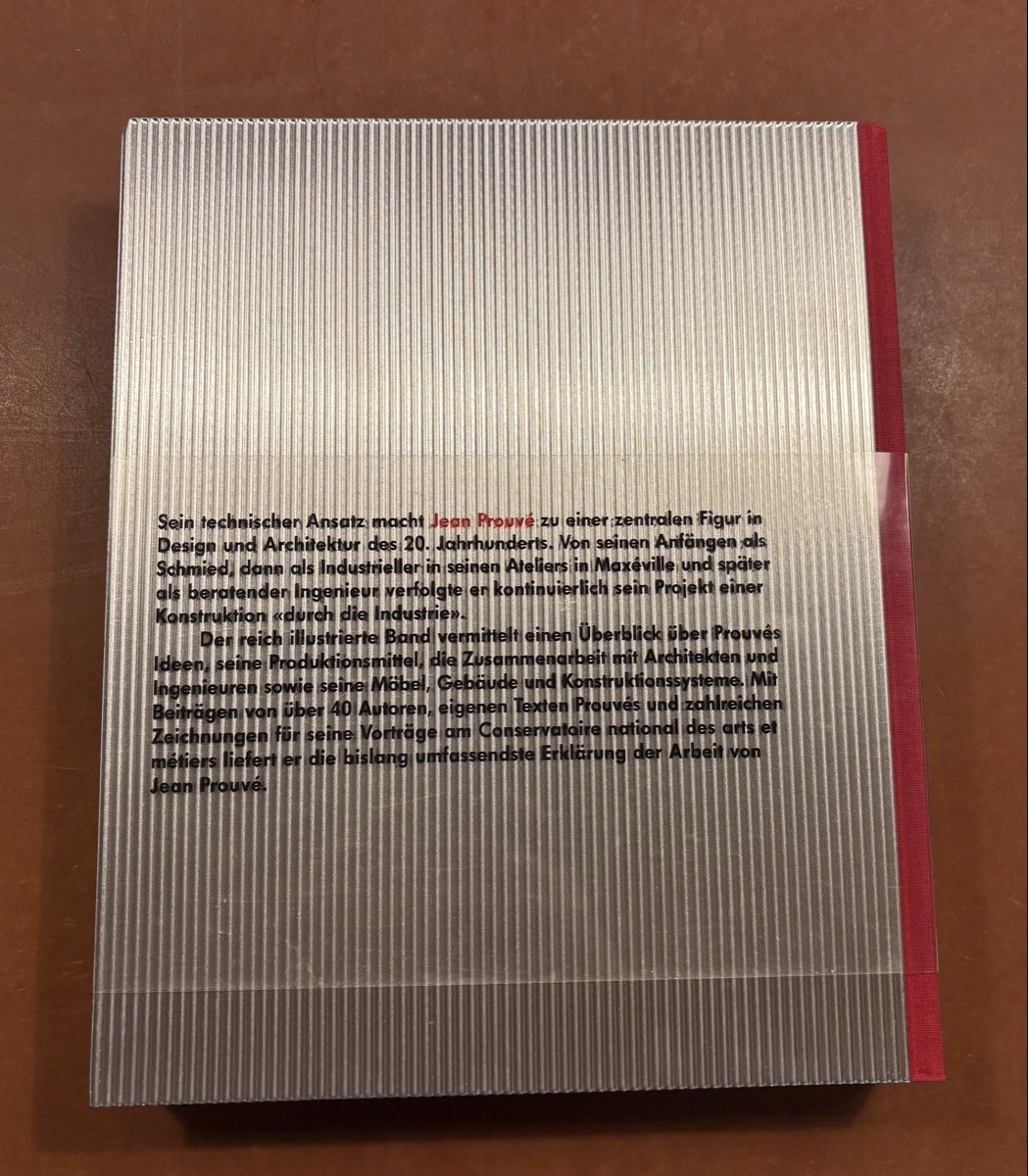 Libri: Jean Prouvé - Die Poetik des technischen Objekts, Buch – Nuovo (secondo la descrizione) da Küssnacht am Rigi venduto da Hannibal06 1