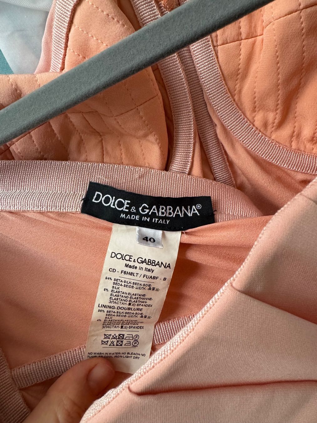 Dolce & Gabbana Kleider: Robe en soie Dolce&Gabbana – Neu (gemäss Beschreibung) aus Echichens von unideks 3