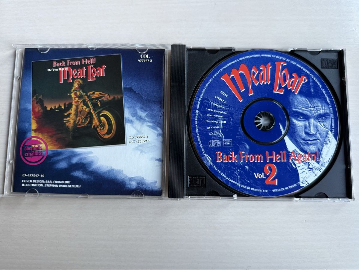 CDs: Meat Loaf - Back From Hell Again! CD – D'occasion à Oberried Brienz par Chyara 2