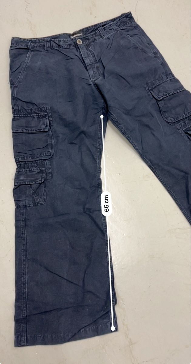 Armani Hosen: Armani Blaue Cargo Hose, Grösse 34/34 – Gebraucht aus Bern von floorball_zoro 3