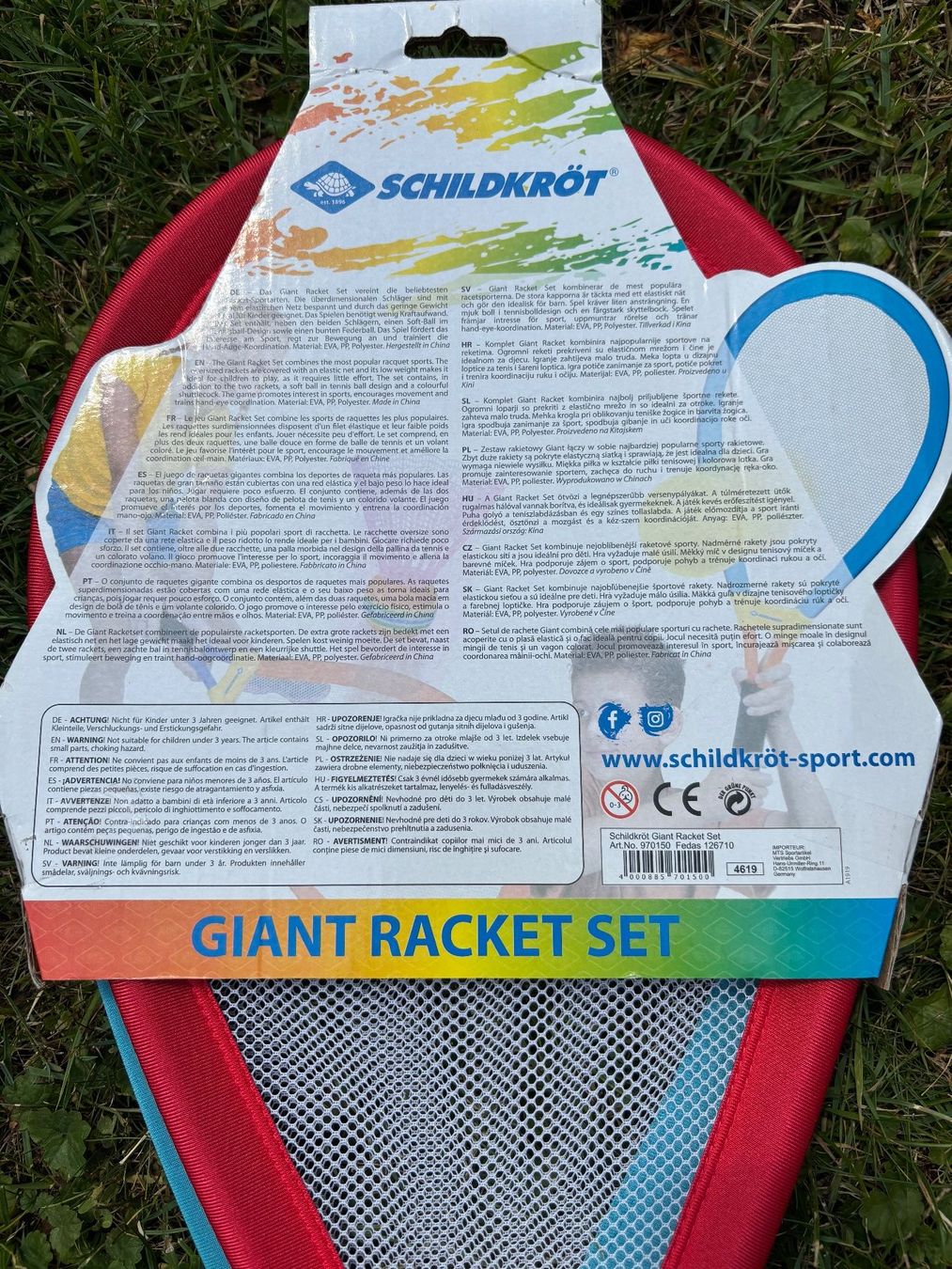 Raquettes: Schildkröt Giant Racket Set – D'occasion à Ballwil par goldi360 1