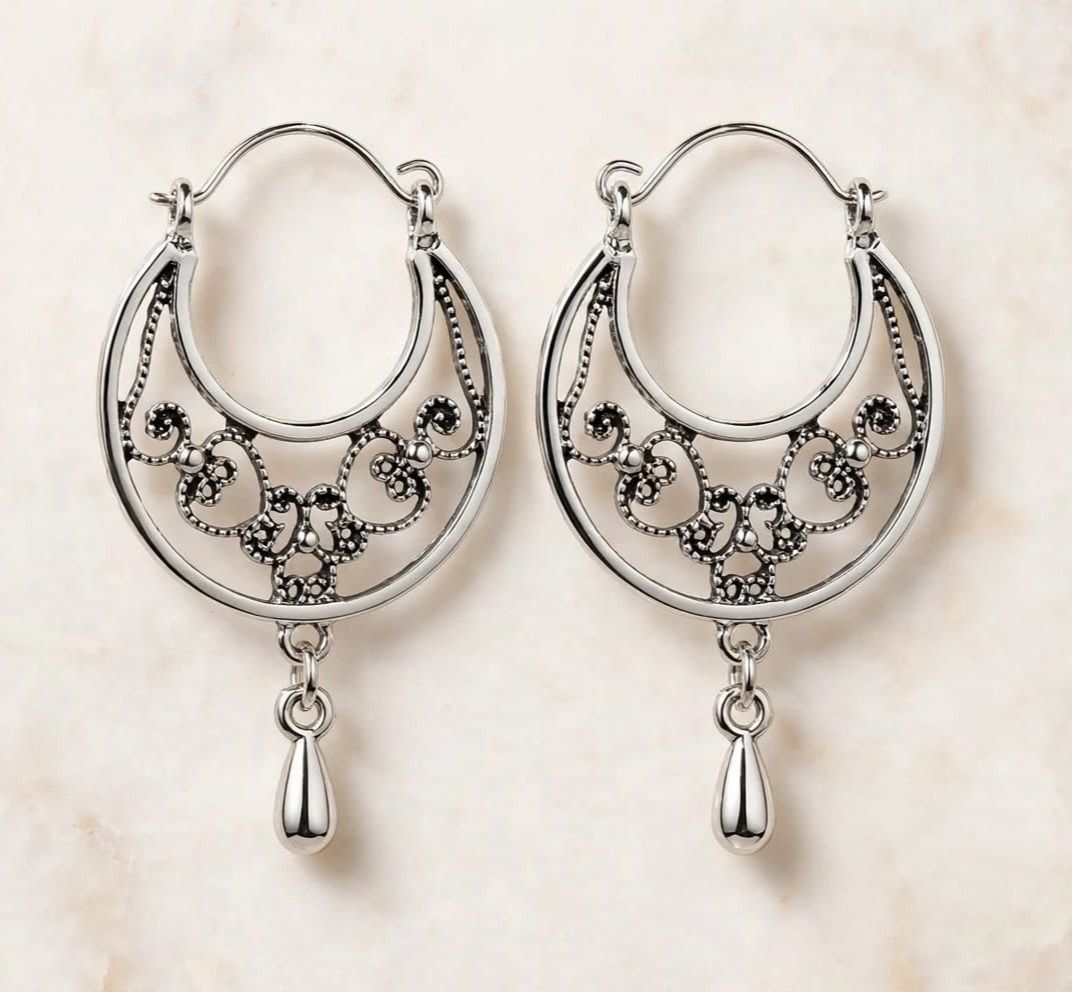 Ohrringe & -stecker: Orecchini pendenti argento due paia design diverso – Neu (gemäss Beschreibung) aus Giubiasco von Stefaniav 1