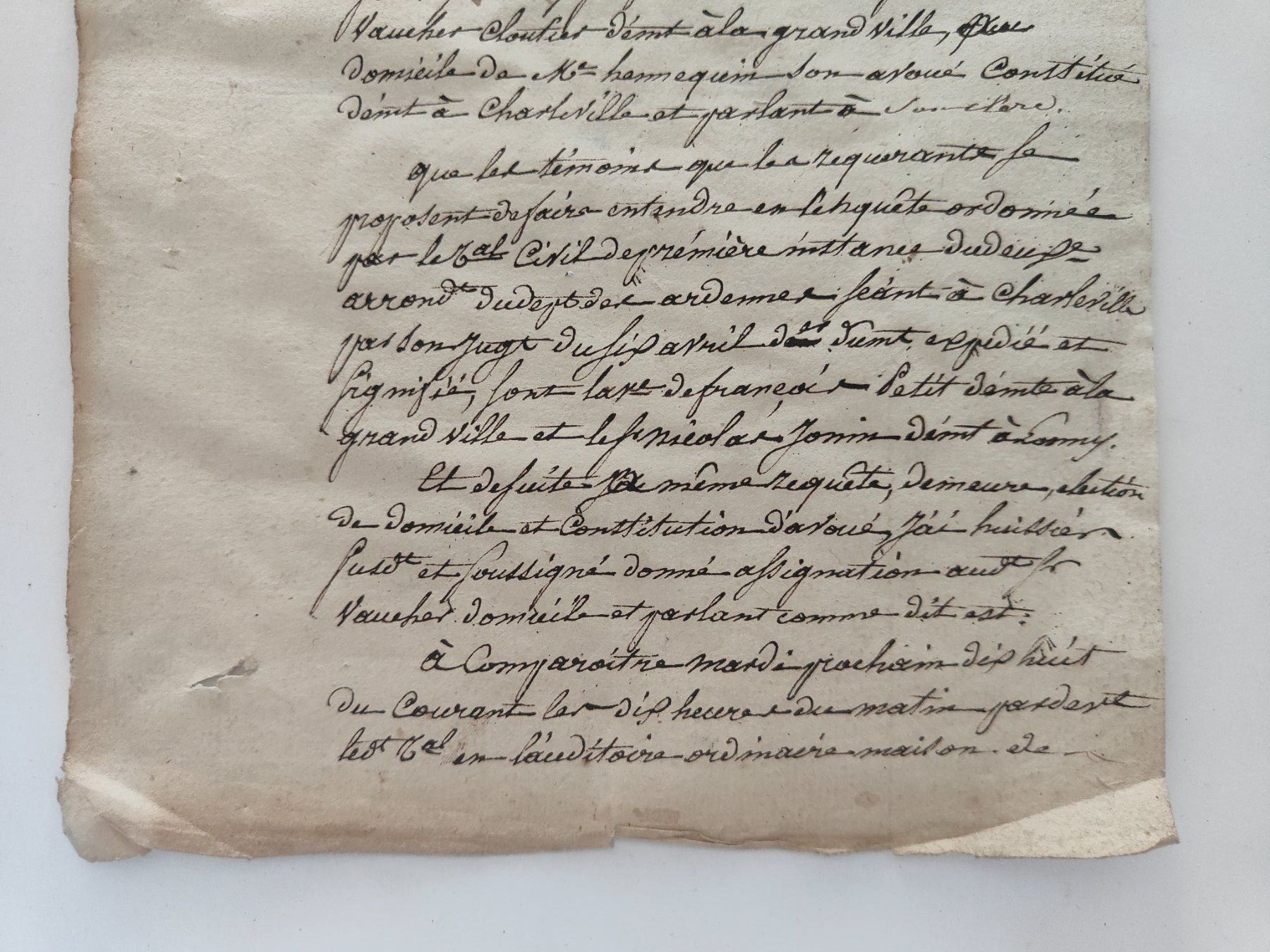 Dokumente: Historisches Dokument  18. Jahrhundert, handschri... – Gebraucht aus Langendorf von zvonu161 3