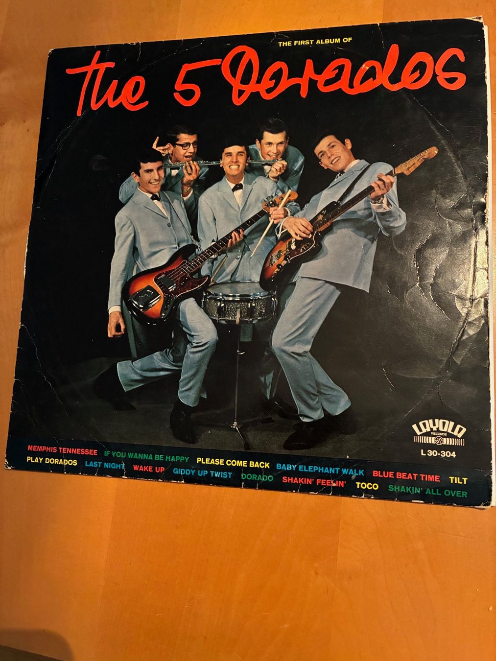 Schallplatten: The 5 Dorados / LP / LAYOLA – Gebraucht aus Luzern von highstret