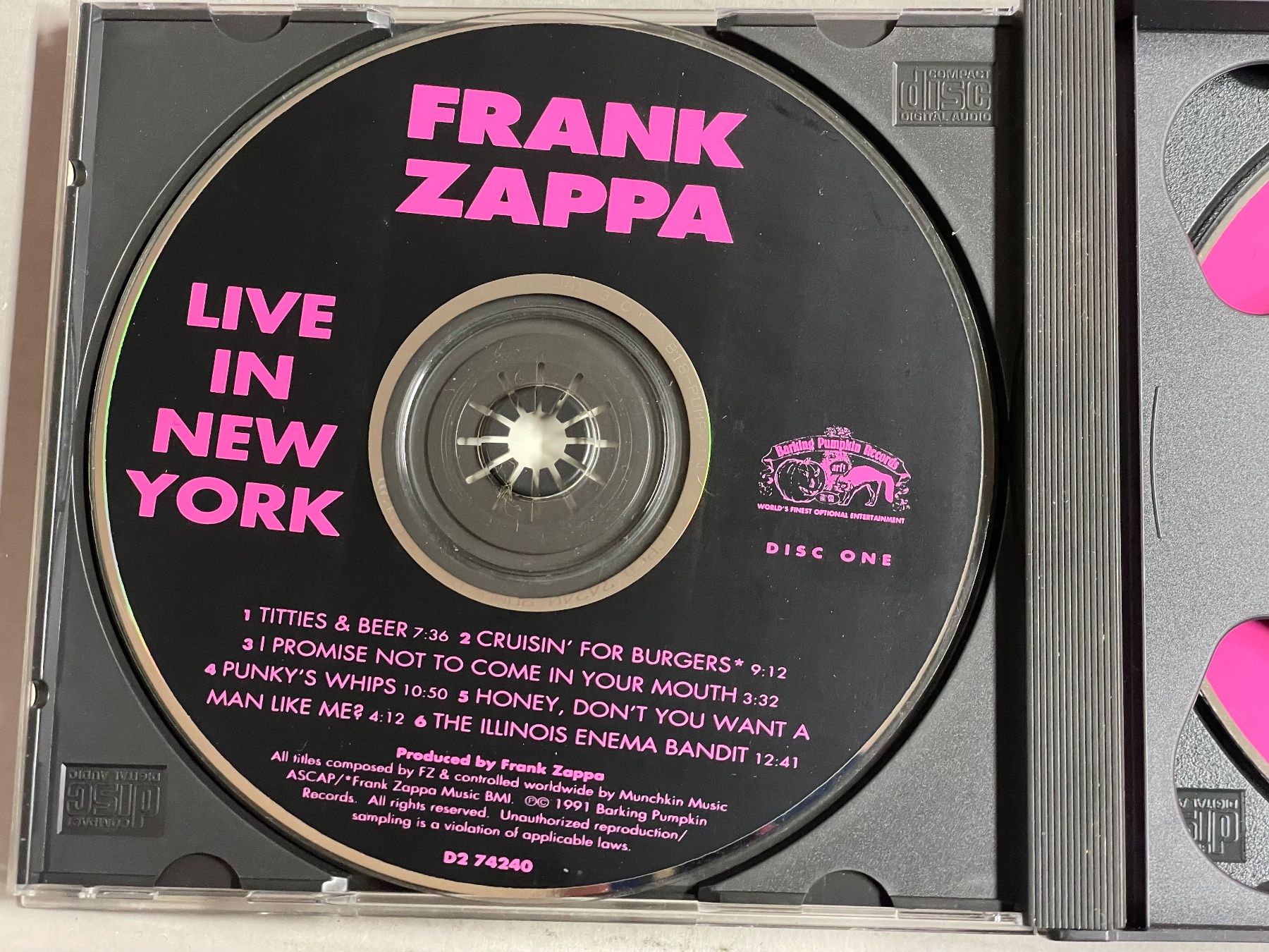 CDs: Frank Zappa – D'occasion à Muri b. Bern par AdidasCollector 3