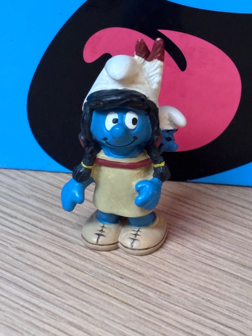 Schleich Statuette: Indianer-Schlumpfine – Nuovo (secondo la descrizione) da Lyss venduto da Duckszone