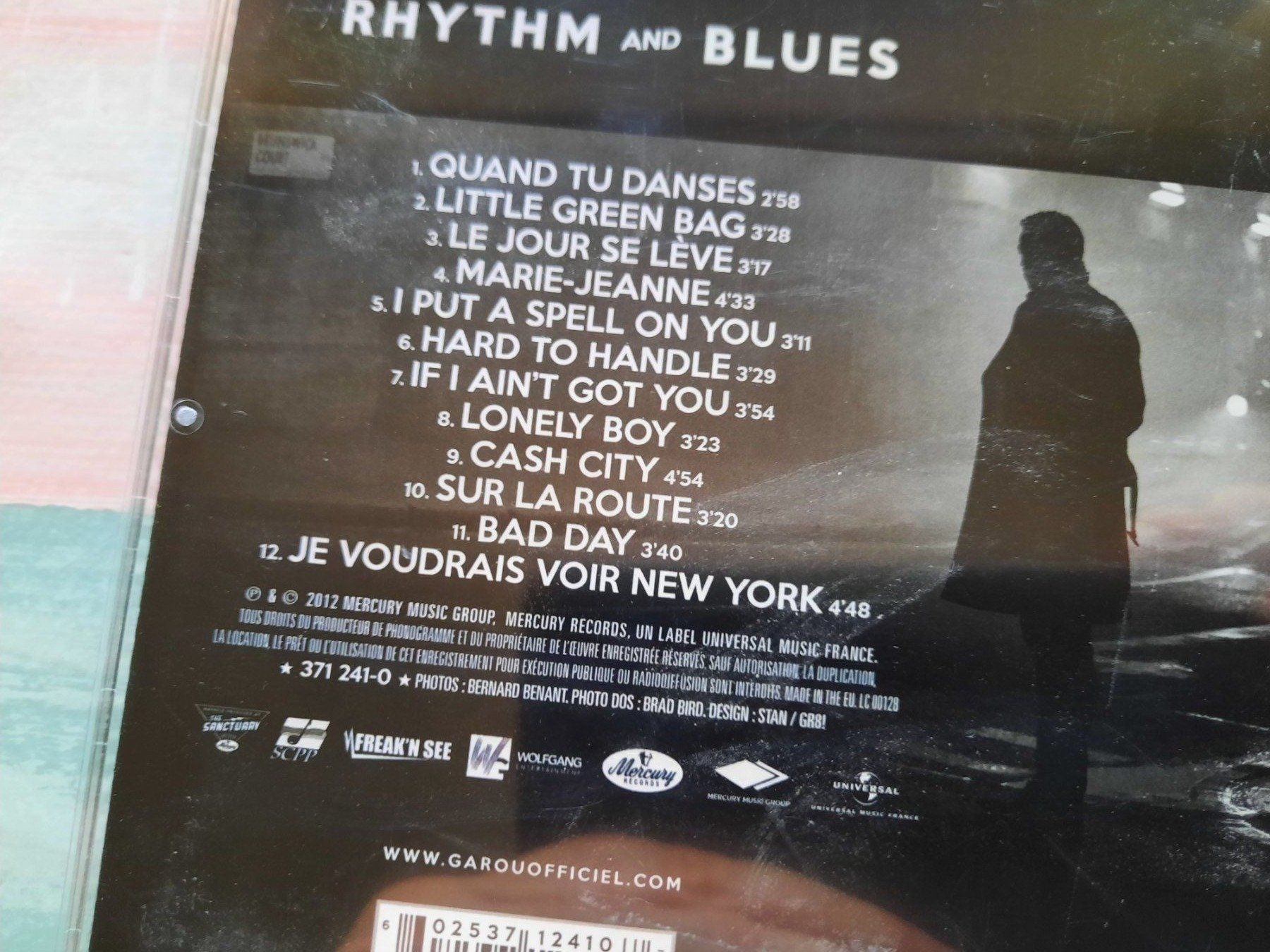 CDs: Cd Garou - Rythm and blues – D'occasion à Pully par bro_n52j 2