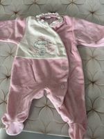 Combinaison bébé rose 1 mois 
