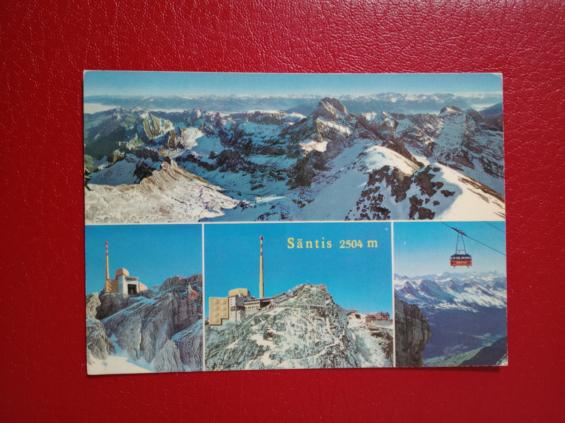 Cartoline postali: Säntis mehrbildrig – Usato da Küttigen venduto da Melisch1000