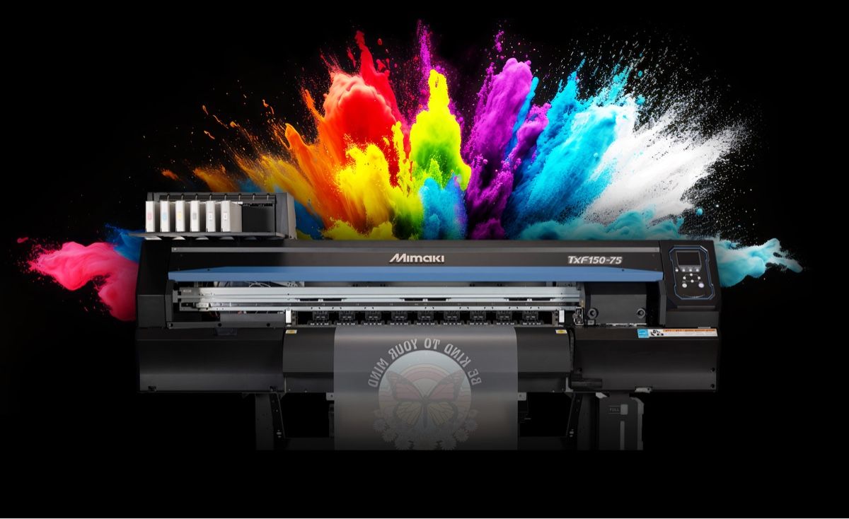Mimaki Stampanti: Textildrucker Mimaki TxF150-75 DTF System neuwertig – Usato da Mollis venduto da Glarnerland 1