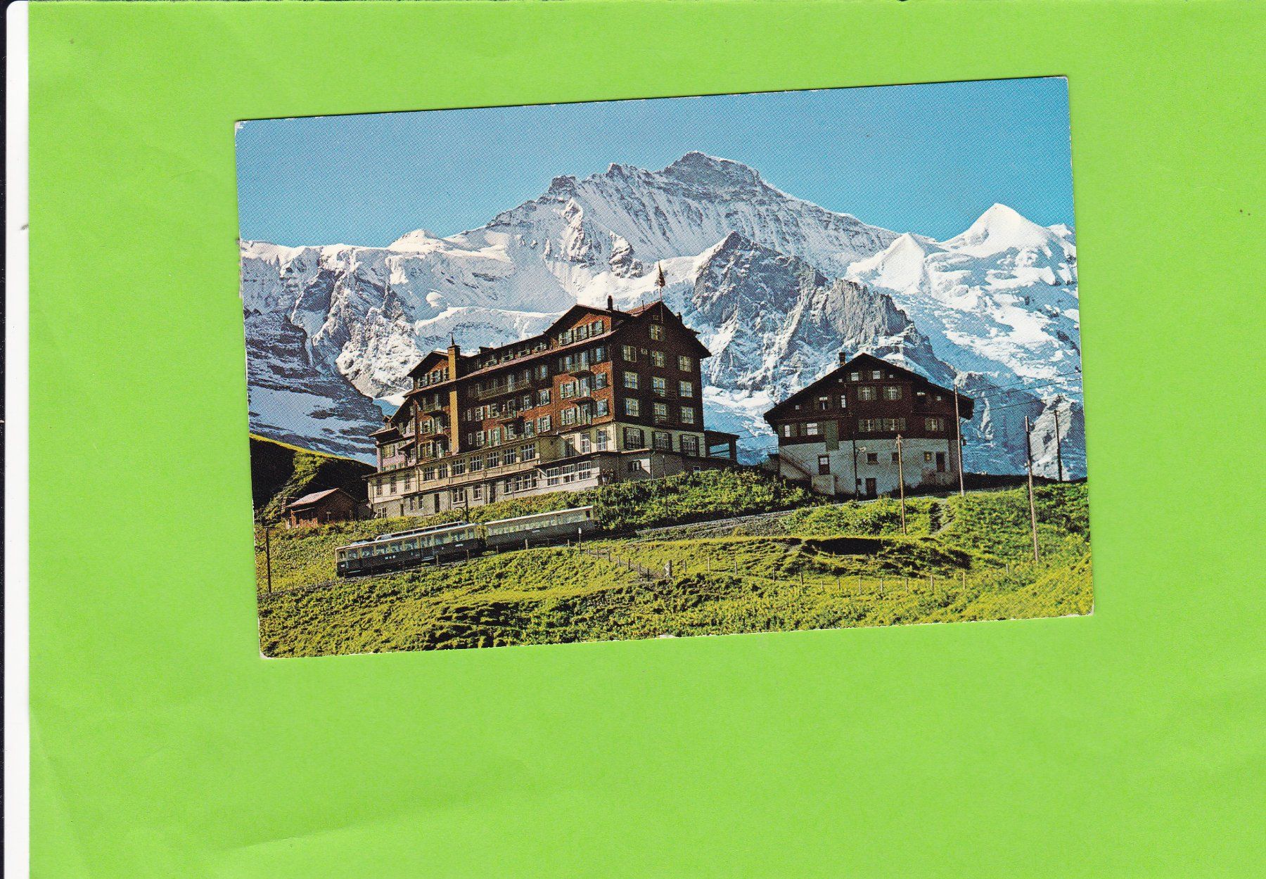 Ansichtskarten: Kleine Scheidegg--Hotels – Gebraucht aus St. Peterzell von neckertal
