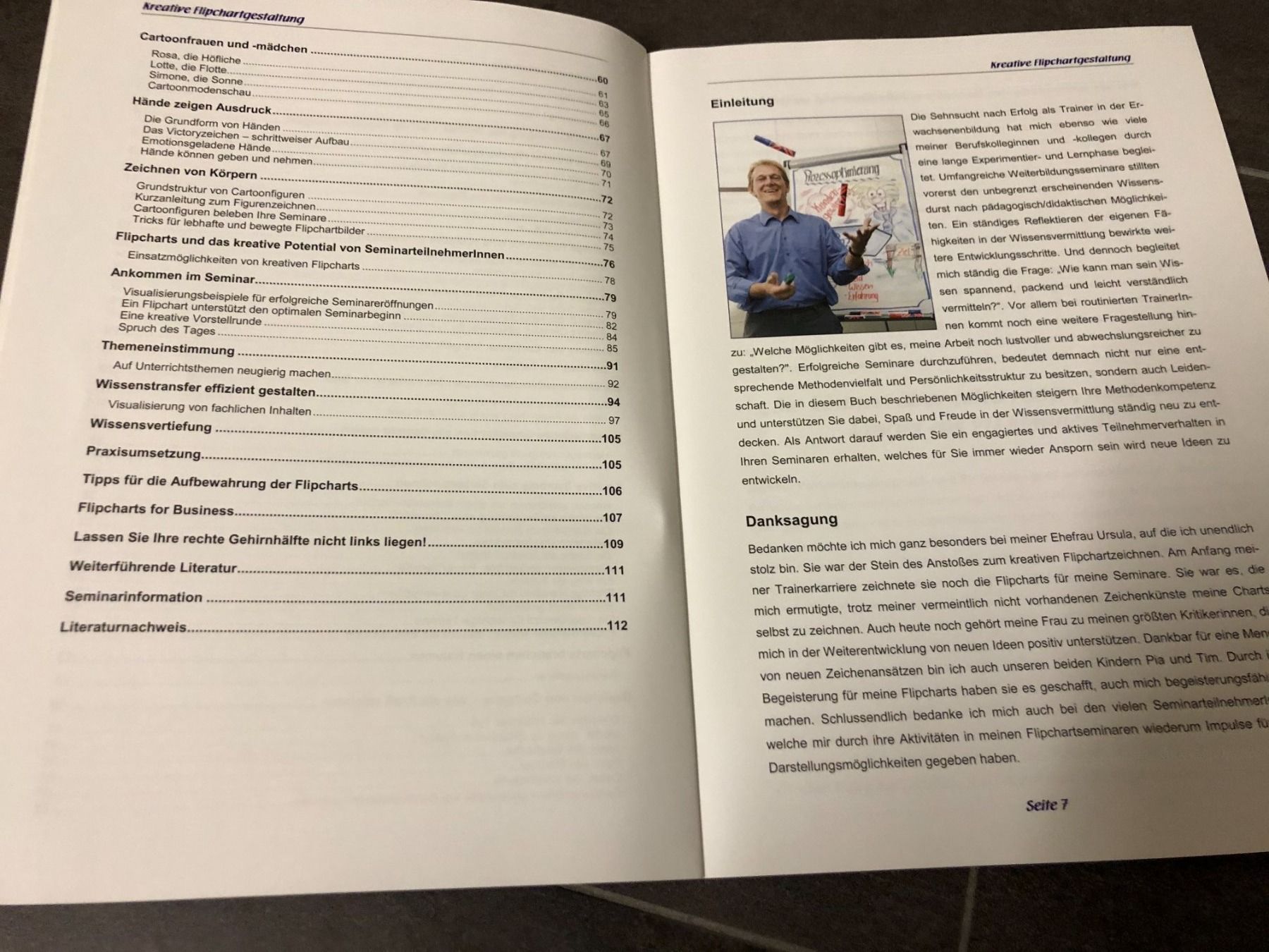 Libri: Handbuch "Kreative Flipchartgestaltung" – Usato da Hagendorn venduto da Teora66 3