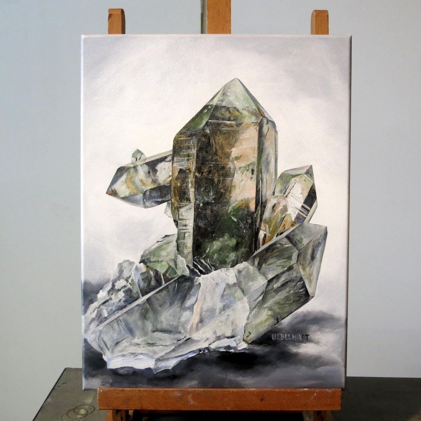 Minerali & Pietre curative: Einzigartig: Rauchquarz-Oelgemälde, original – Nuovo (secondo la descrizione) da Steinhausen venduto da Kristall022