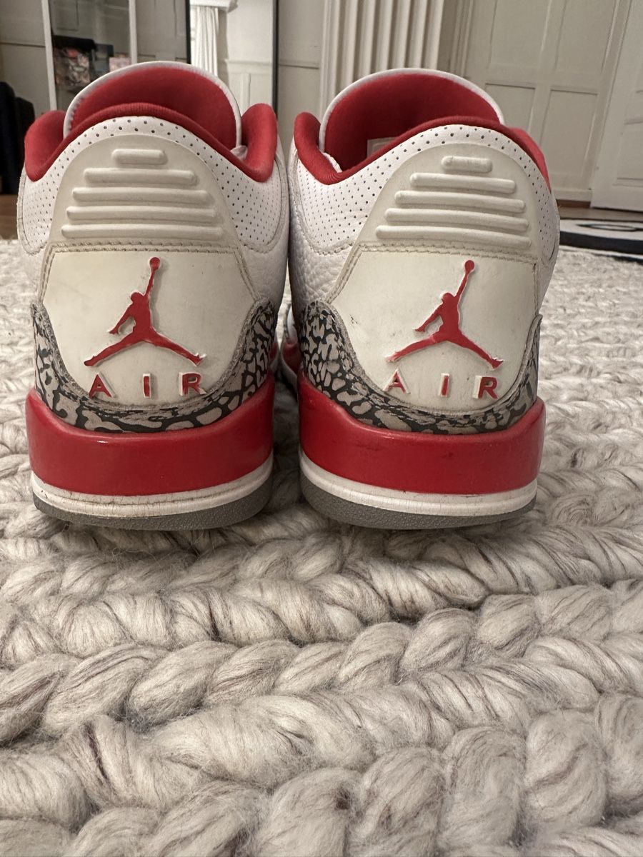 Jordan Scarpe da uomo: Jordan 3 Retro Cardinal, Gr. 40.5 – Usato da Willisau venduto da Fredy_08 3