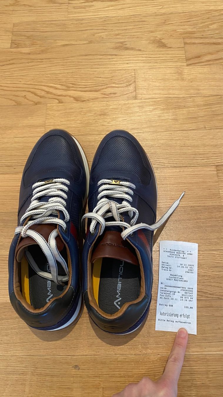 Herrenschuhe: Schuhe Ambitious Slow Blau Gr 43 NEU – Neu und originalverpackt aus Zürich von huus.of.mari 5