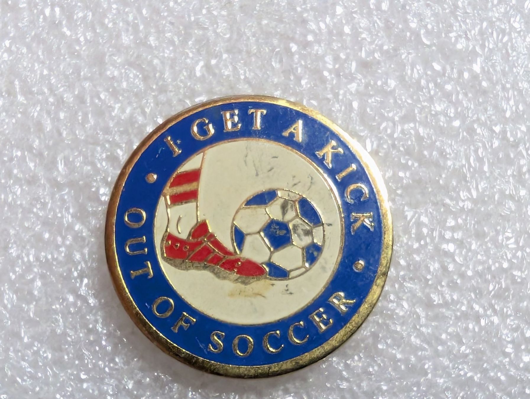 Placchette & Badge: Ansteckpin 289: Soccer – Usato da Oppligen venduto da Pin-Fall-Shop