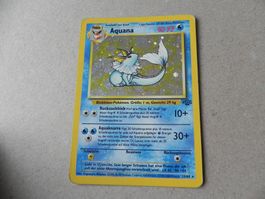 Hollogramm Hollo Pokémon Sammelkarte Aquana 80 KP Jahr 1999