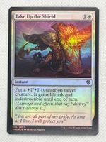 Magic The Gathering Take Up the Shield Foil Karte
