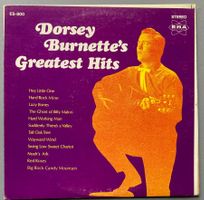 DORSEY BURNETTE - DORSEY BURNETTE'S GREATEST HITS