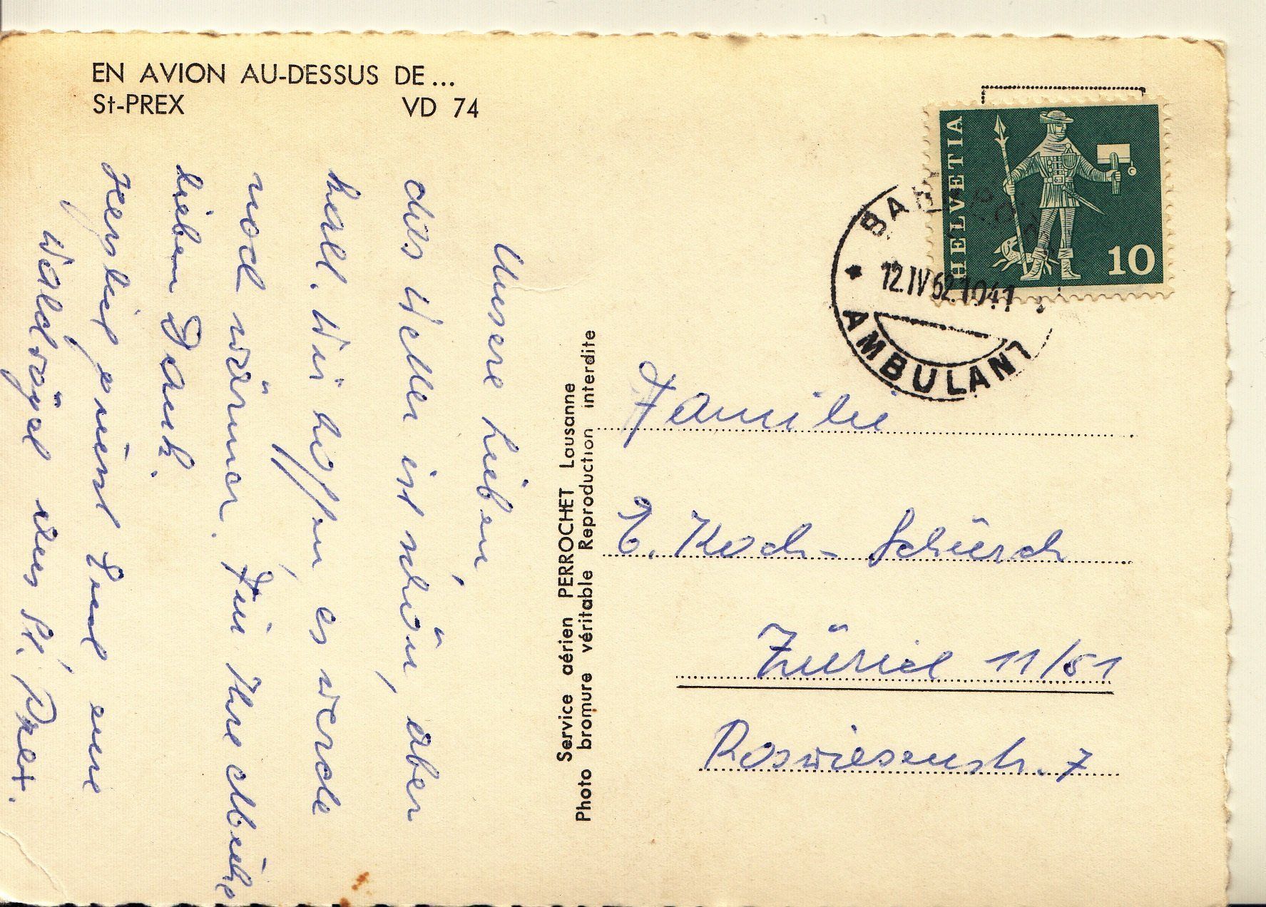 Cartoline postali: St-Perx – Usato da Flaach venduto da Monisoldshop 1