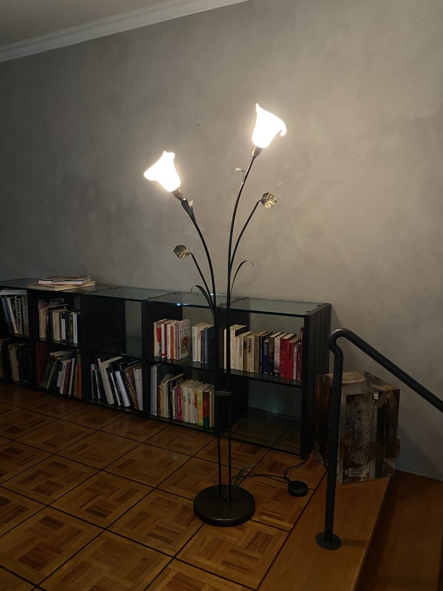 Lampade: Lampada da terra con fiori – Usato da Ascona venduto da her_7yh6 1