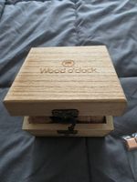 Holzuhr Wood o clock Chronograph neu mit Box