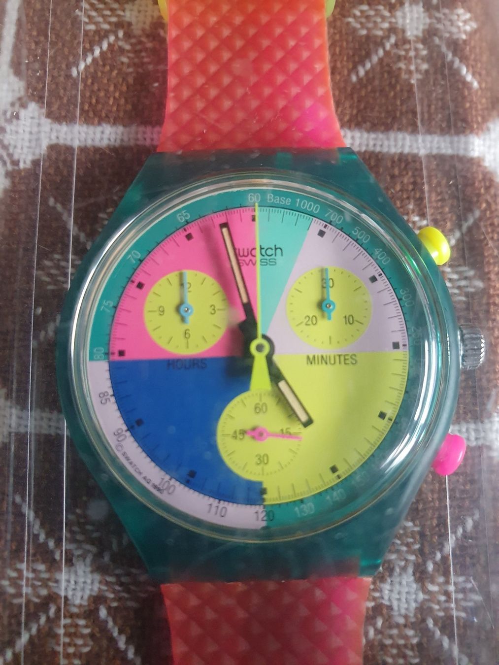 Swatch Orologi: Vintage Swatch Chrono Flash – Nuovo e nell'imballaggio originale da Meiringen venduto da Vwja75 1