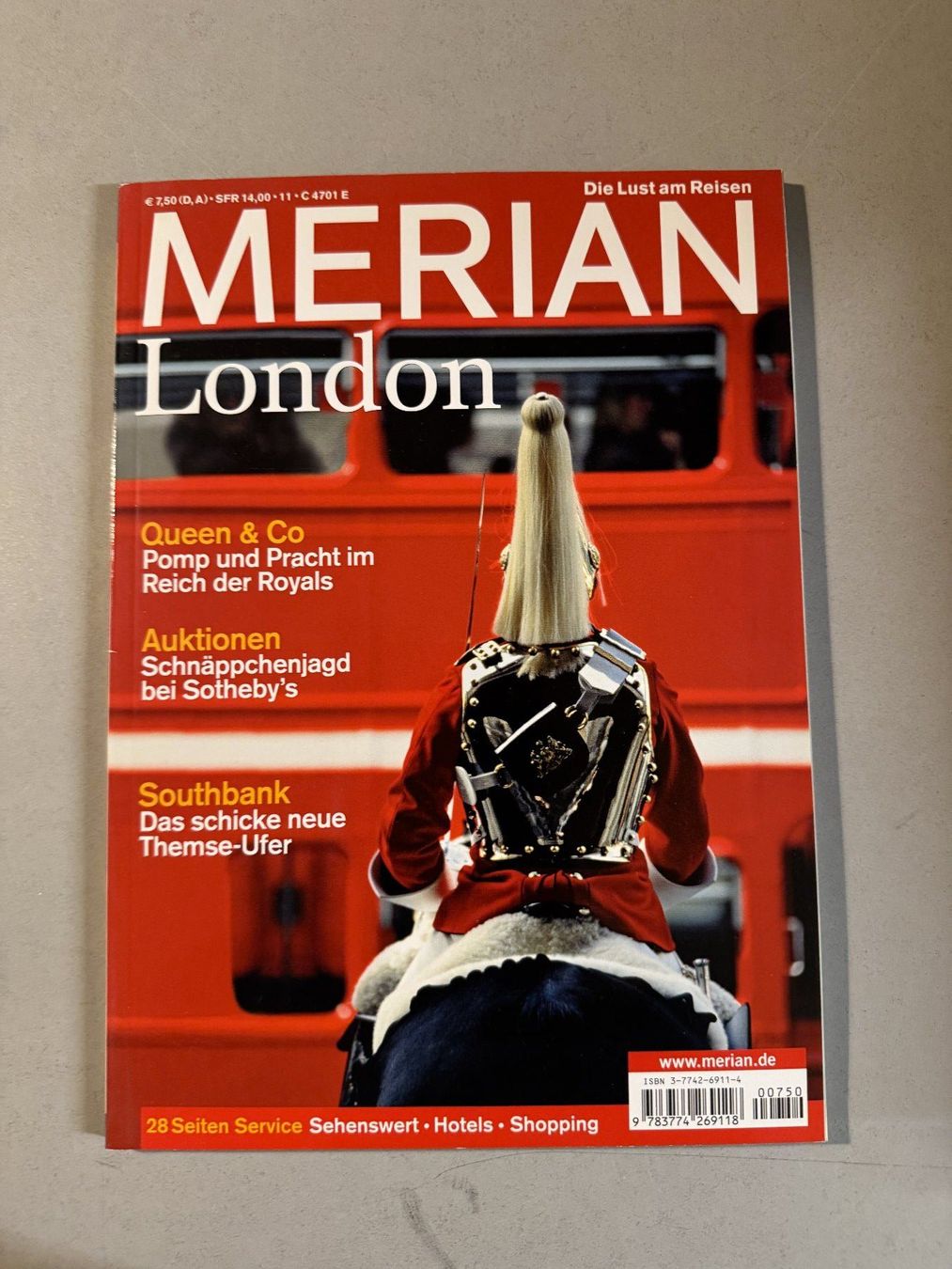 Riviste & Magazine: Merian London November 2004 – Usato da Erstfeld venduto da Uhu1980