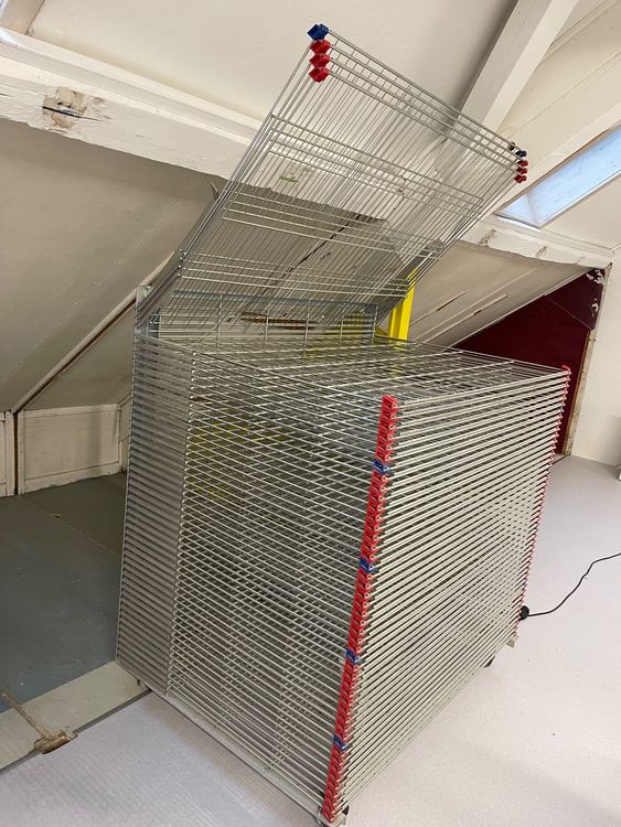 Asinfter Labor Trockengestell - Metall Abtropfständer Für Reagenzgläser