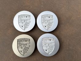 Porsche Radzierdeckel / Felgendeckel 76mm aus Alu/Metall