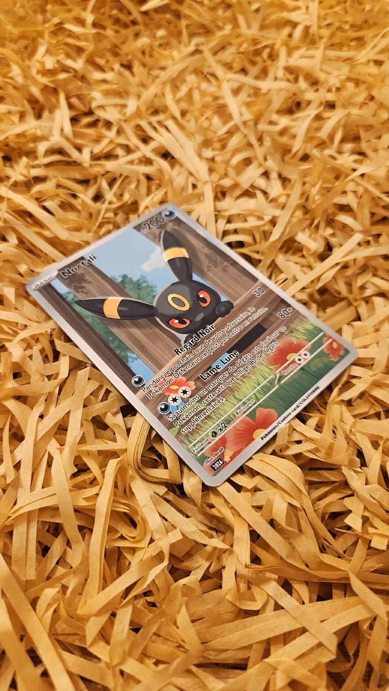 Pokémon Sammelbilder & Trading cards: Noctali Custom Card  – Neu (gemäss Beschreibung) aus Yverdon-les-Bains von sen_dh25 2
