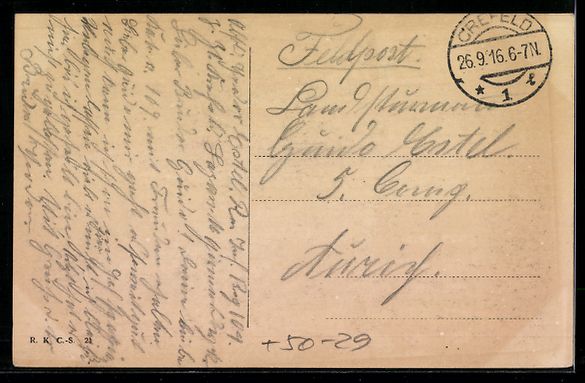 Cartoline postali: AK Crefeld, Partie an der Pferderennbahn – Usato da Berlin venduto da bartko-reher 1