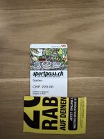 Sportpass Stadt Winterthur Gutschein