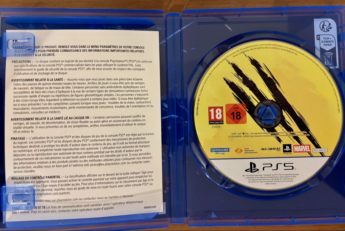 Sony Giochi: Marvel Wolverine Game for PlayStation 5 Like New – Usato da Thônex venduto da PeteAbagnele 1
