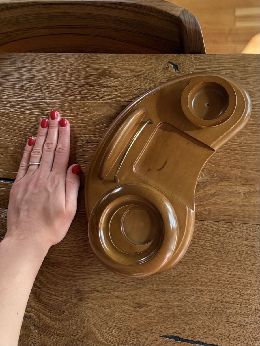 Supporti a parete: Wooden desk organizer – Nuovo (secondo la descrizione) da Zürich venduto da eli_t8nw 2