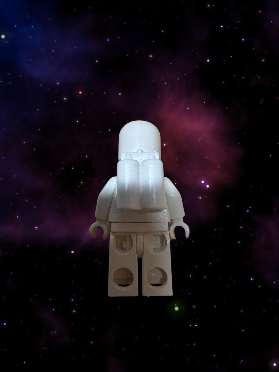 Lego Statuette: Lego Classic Space - White with Air Tanks sp006 – Usato da Wetzikon ZH venduto da the-collector91 1