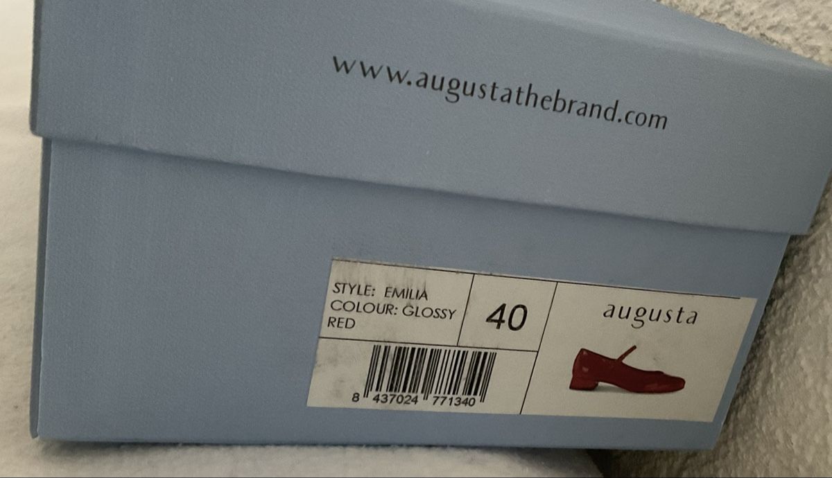 Scarpe da donna: Augusta Emilia Rouge Vernis - pointure 40 – Nuovo e nell'imballaggio originale da Corseaux venduto da Mililaforet75 8