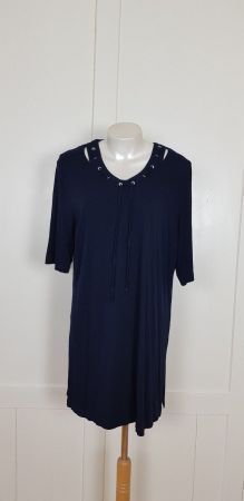 Tunika, Longshirt, Marine, Chalou, Gr. 44