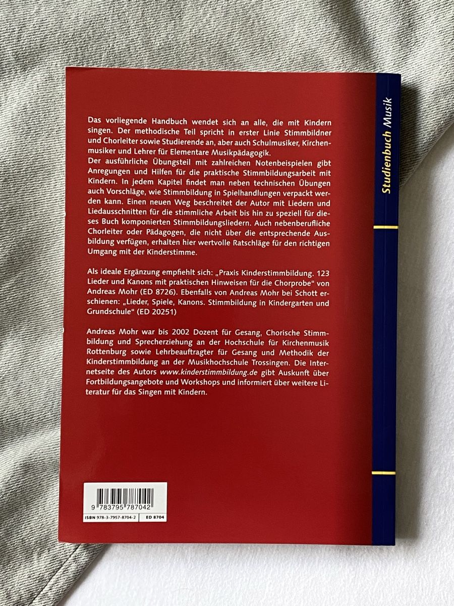 Libri: Handbuch Kinderstimmen – Nuovo (secondo la descrizione) da Möhlin venduto da ser_85rz 1