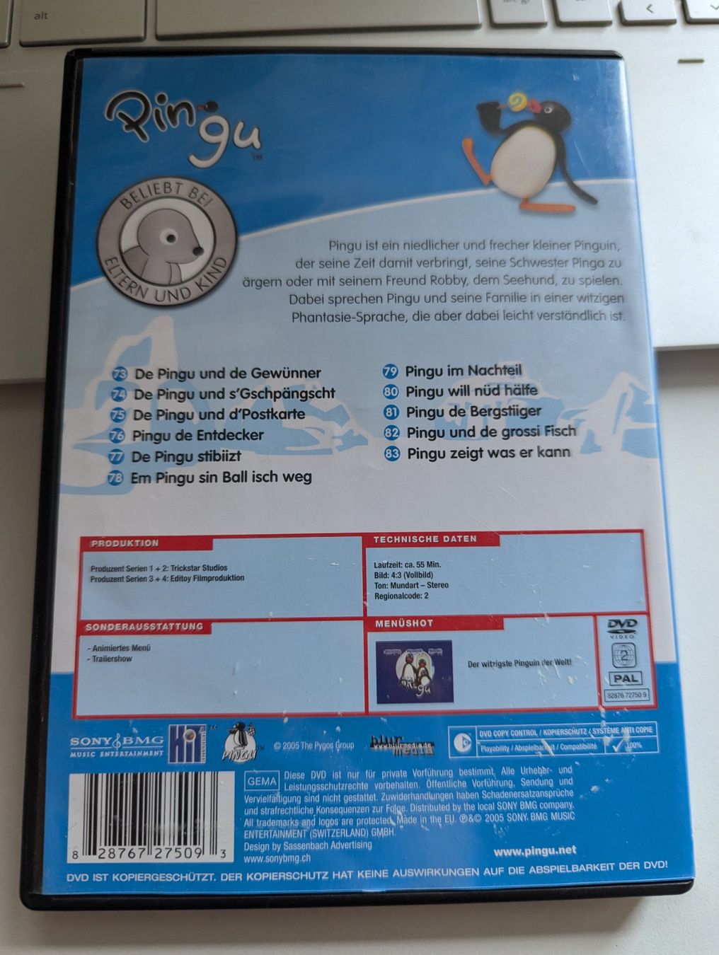 Tutti i DVDs: Pingu S'Bescht 7 DVD - Kinder – Usato da Hünenberg See venduto da SpecialEditionGaming 1