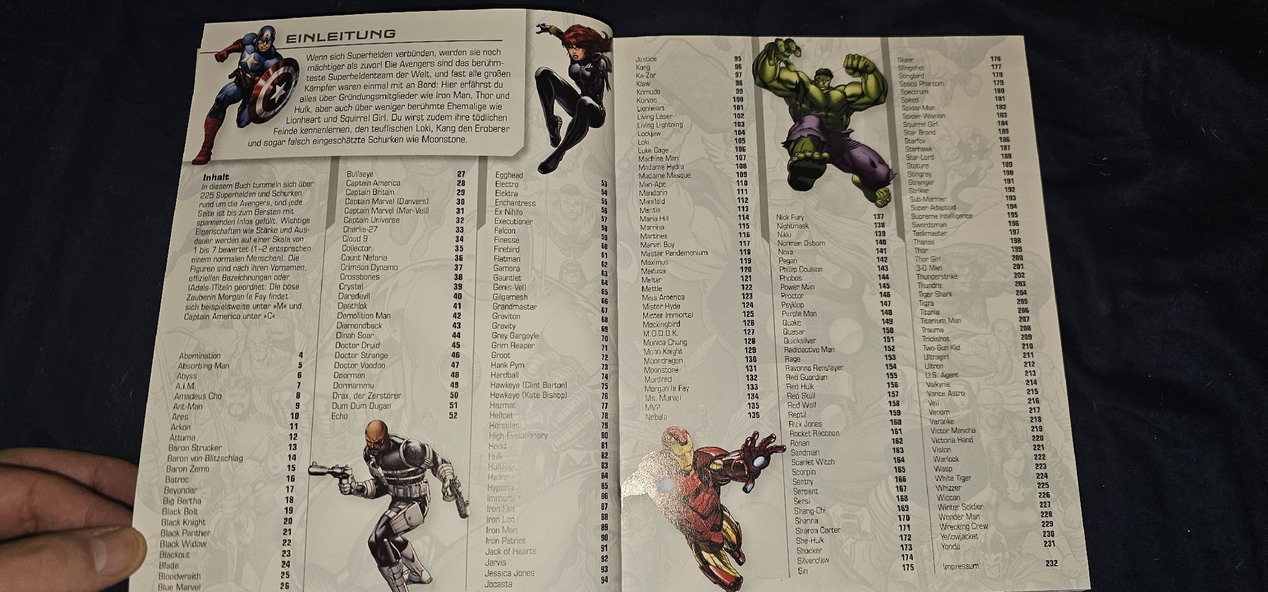 Fumetti: Marvel Avengers Lexicon der Super Helden – Nuovo (secondo la descrizione) da Zollikofen venduto da TonisRetroResale 3