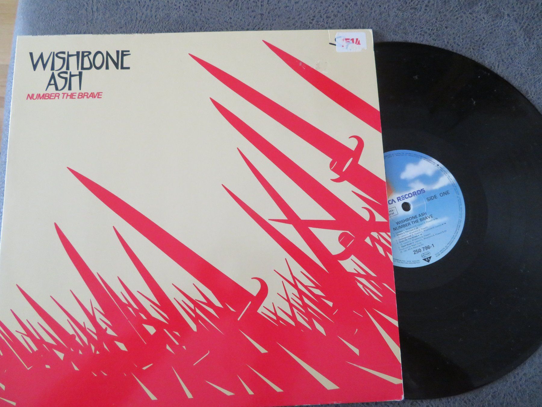 Dischi in vinile: WISHBONE ASH NUMBER THE BRAVE – Nuovo (secondo la descrizione) da Zürich venduto da max_cp5f
