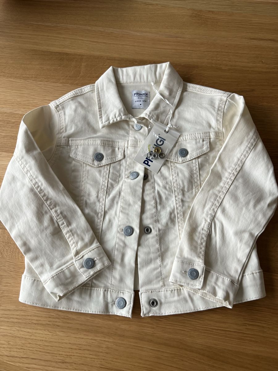 Primigi Vestes: Neue Jeansjacke Primigi Gr. 92/98 beige – Neuf avec emballage d'origine à Zürich par Blinddarm