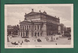FRANKFURT - Opernhaus - 1926