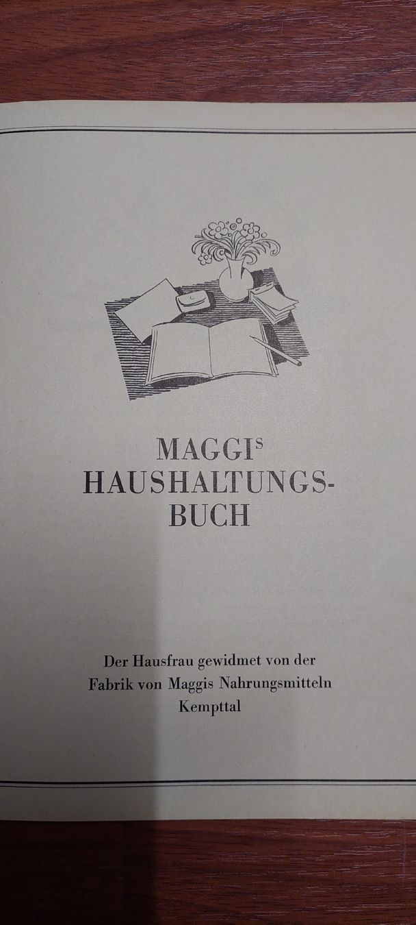 Libri: Maggi Haushatsbuch wunderschön erhalten – Nuovo (secondo la descrizione) da Muri AG venduto da nindo1 3