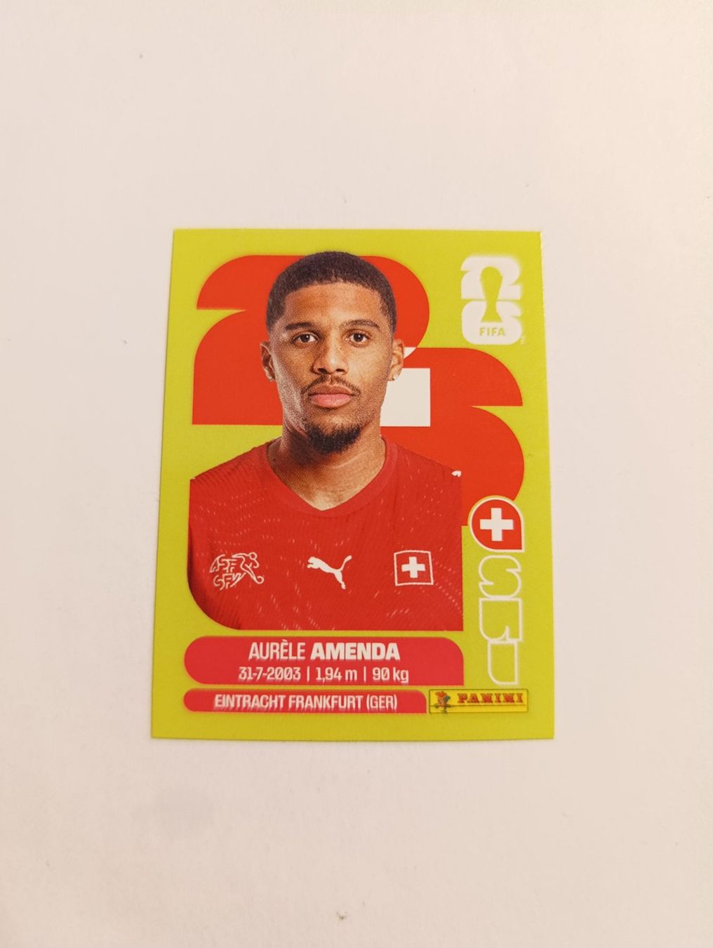 Panini Sammelbilder & Trading cards: SUI 7, WM 2026 Panini Sticker – Neu (gemäss Beschreibung) aus Kriens von Annele97