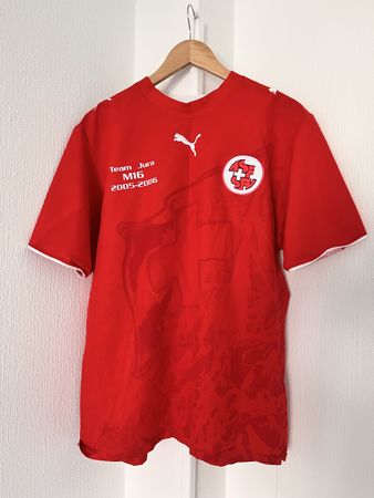 Vintage Switzerland Football Shirt Puma, Size L,